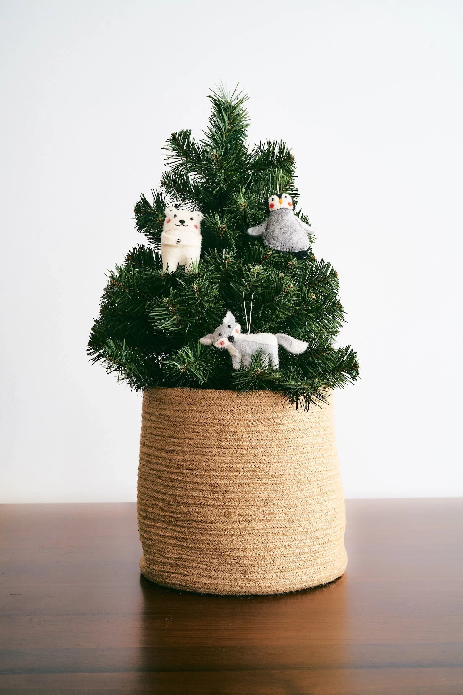Felt Arctic Animal Ornaments