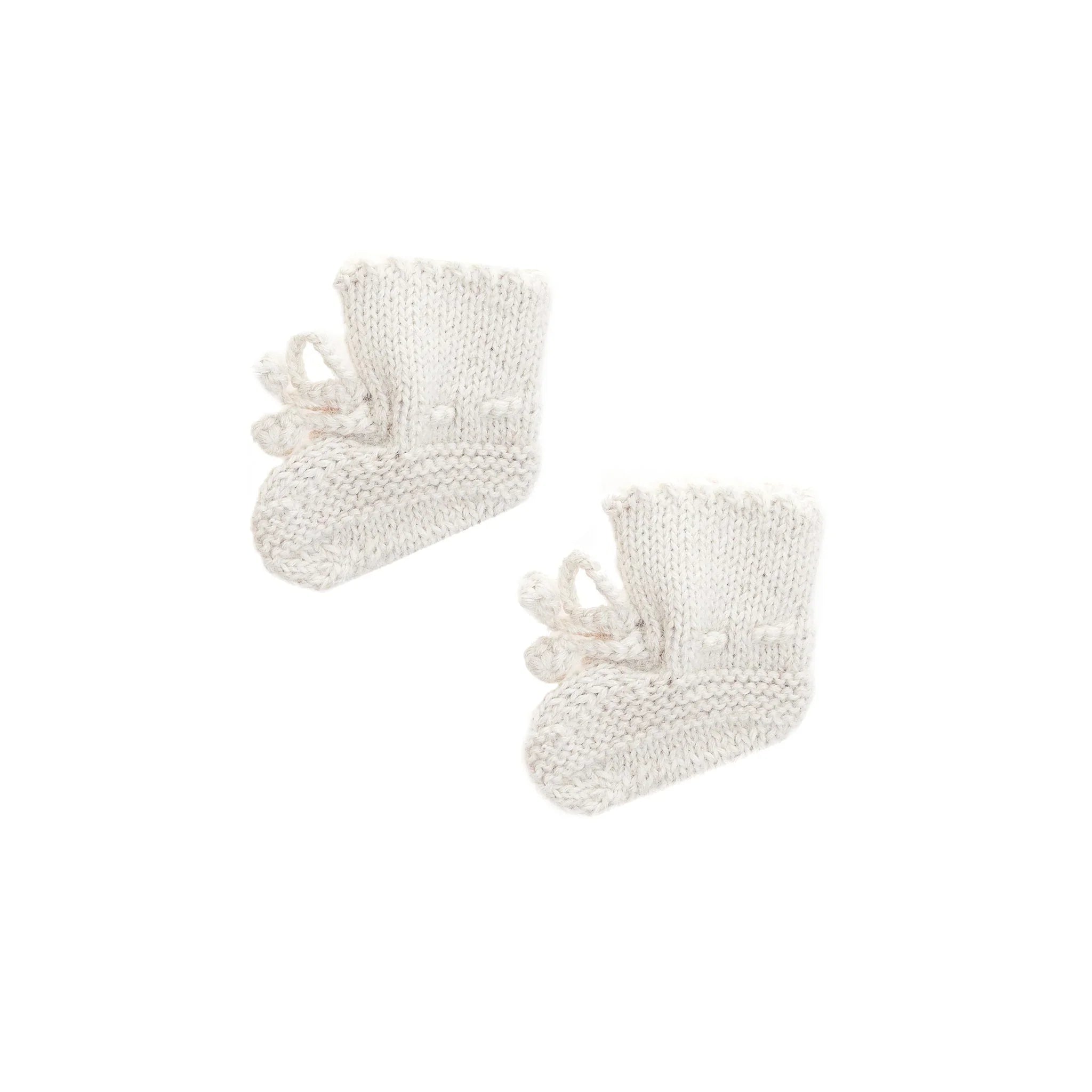 Alpaca Bunny Baby Booties