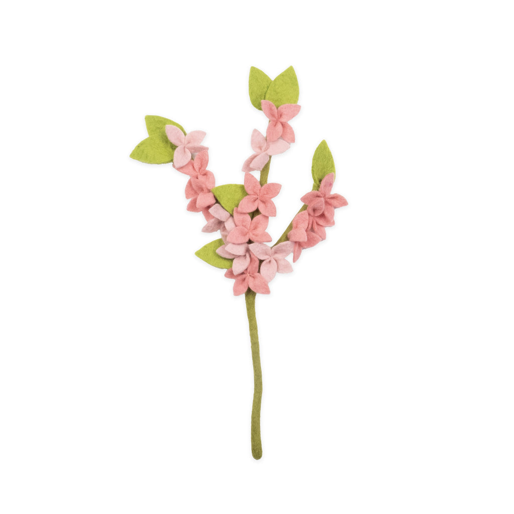 Felt Forsythia Flower