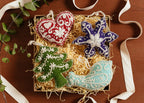Embroidered Holiday Ornaments