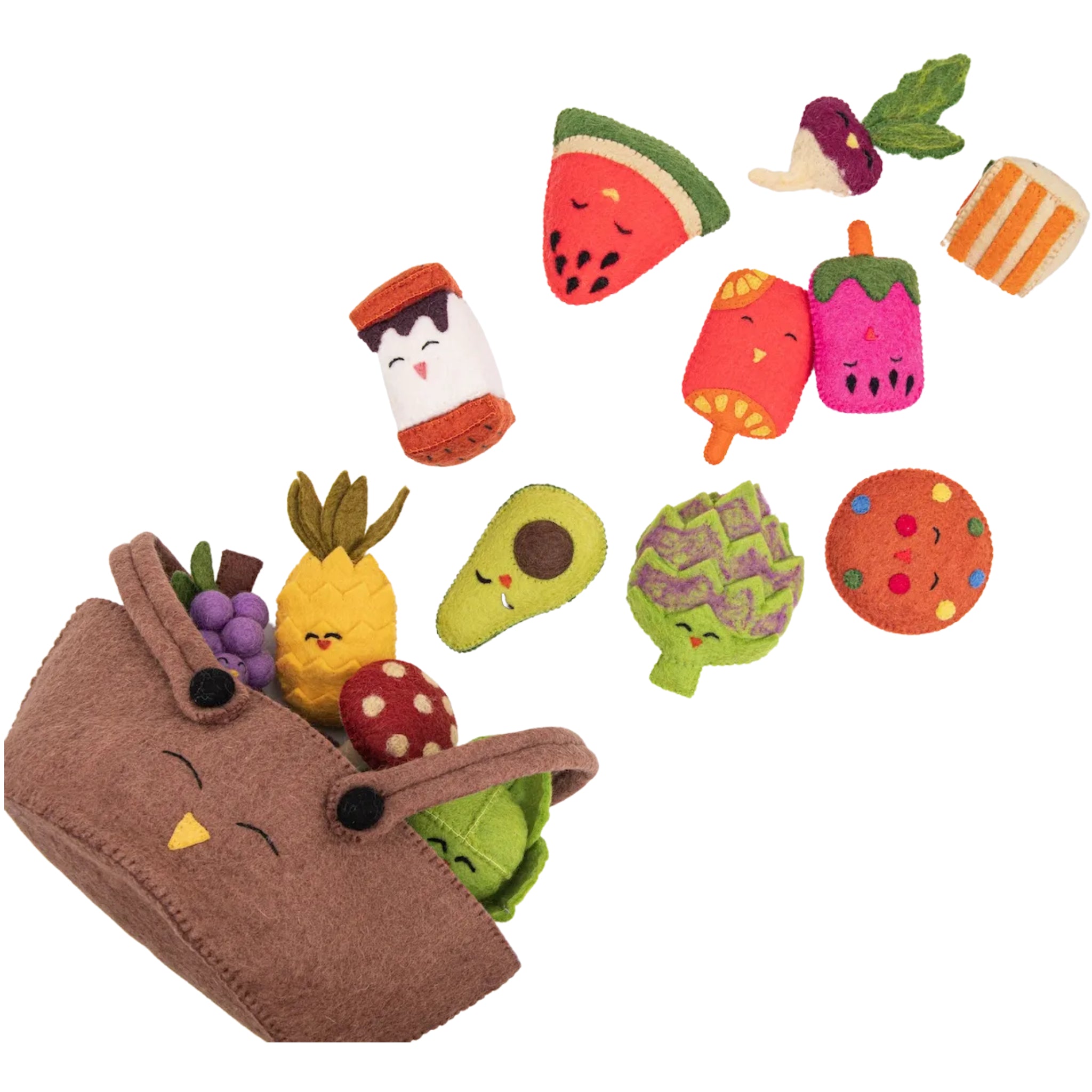 Felt Picnic Basket
