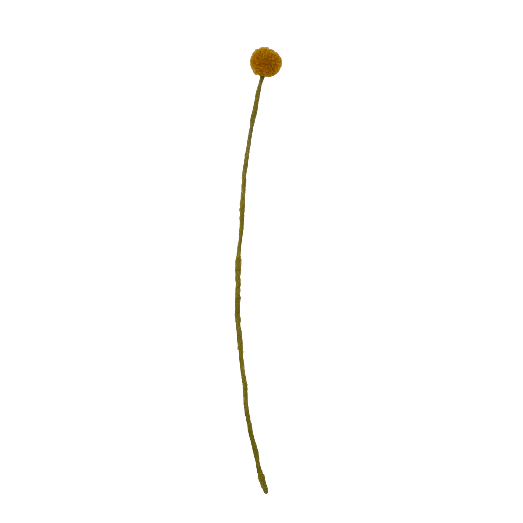 Felt Craspedia Stem