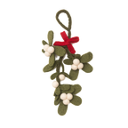 Felt Mistletoe Ornament