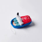 Felt Can Sardines Ornament
