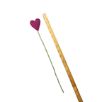 Felt Heart Stems