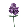 Felt Iris Flower Purple