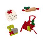 Felt Kitchen Ornaments