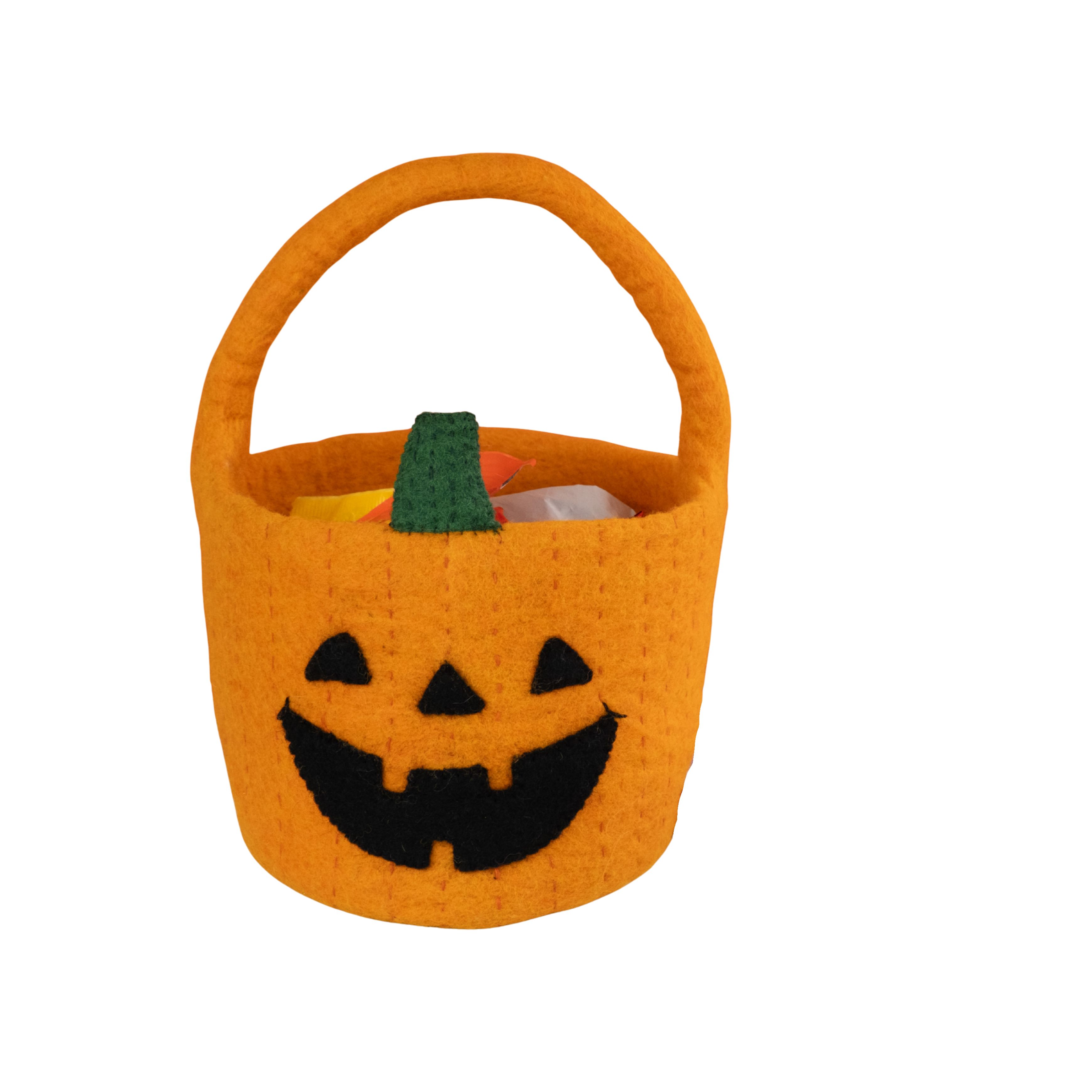 Felt Halloween Bucket Jack