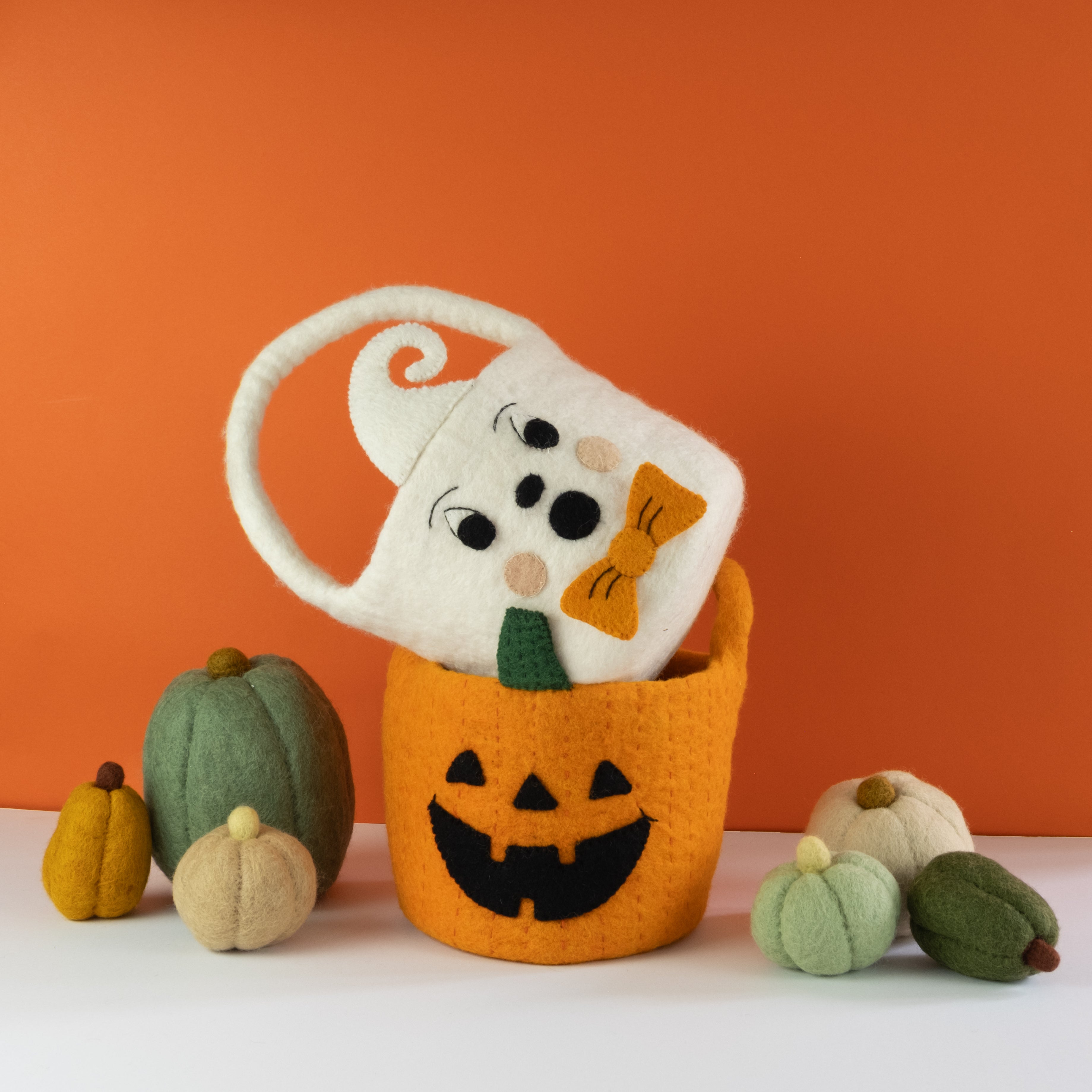 Felt Halloween Bucket Jack