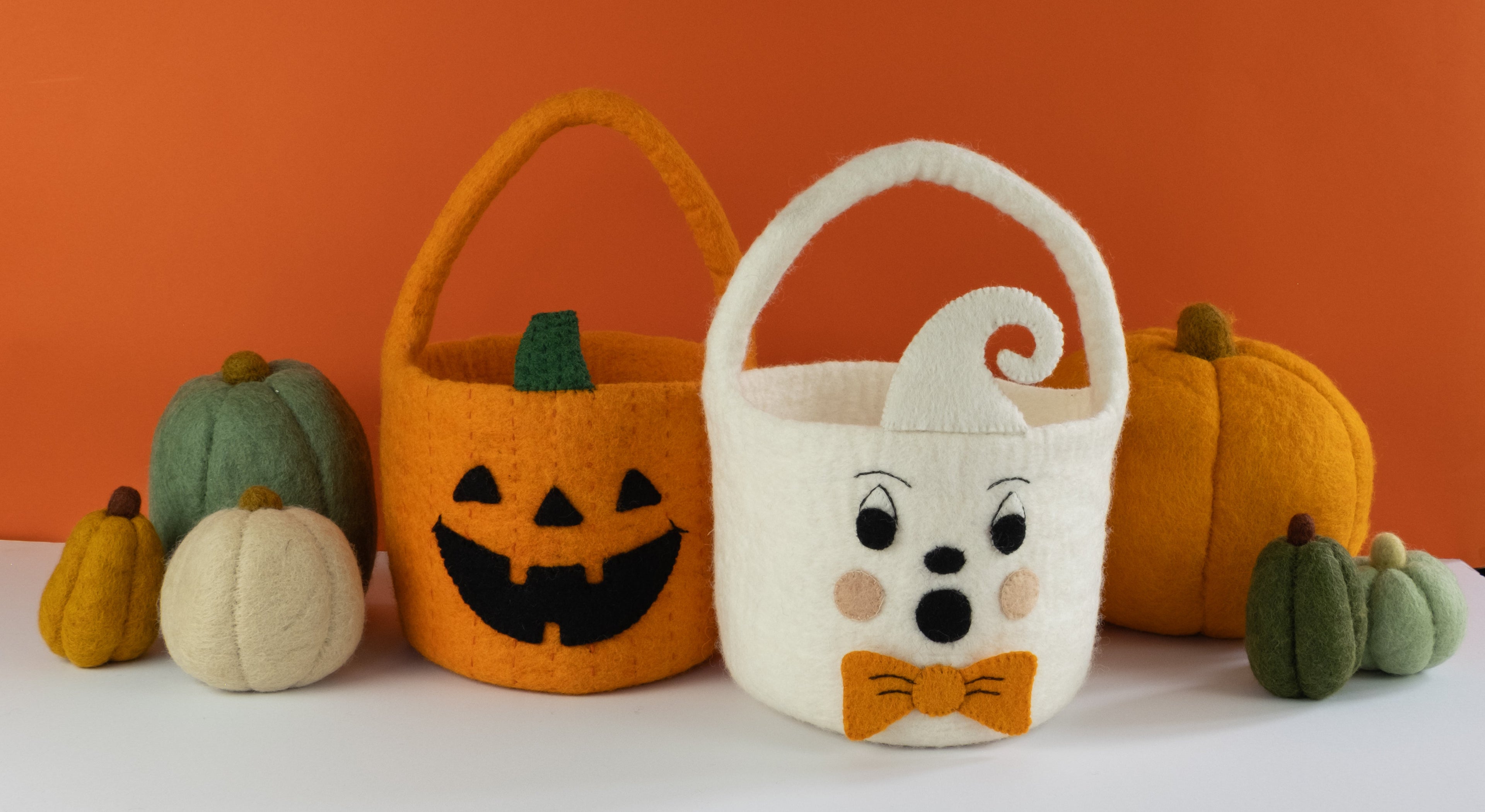 Felt Halloween Bucket Jack