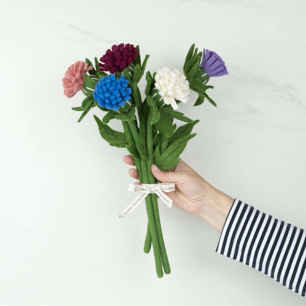 Felt Thistle Stem