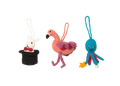 Party Animal Knit Ornaments
