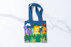 Felt Dinosaur Puppet Bag