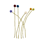 Felt Craspedia Stem