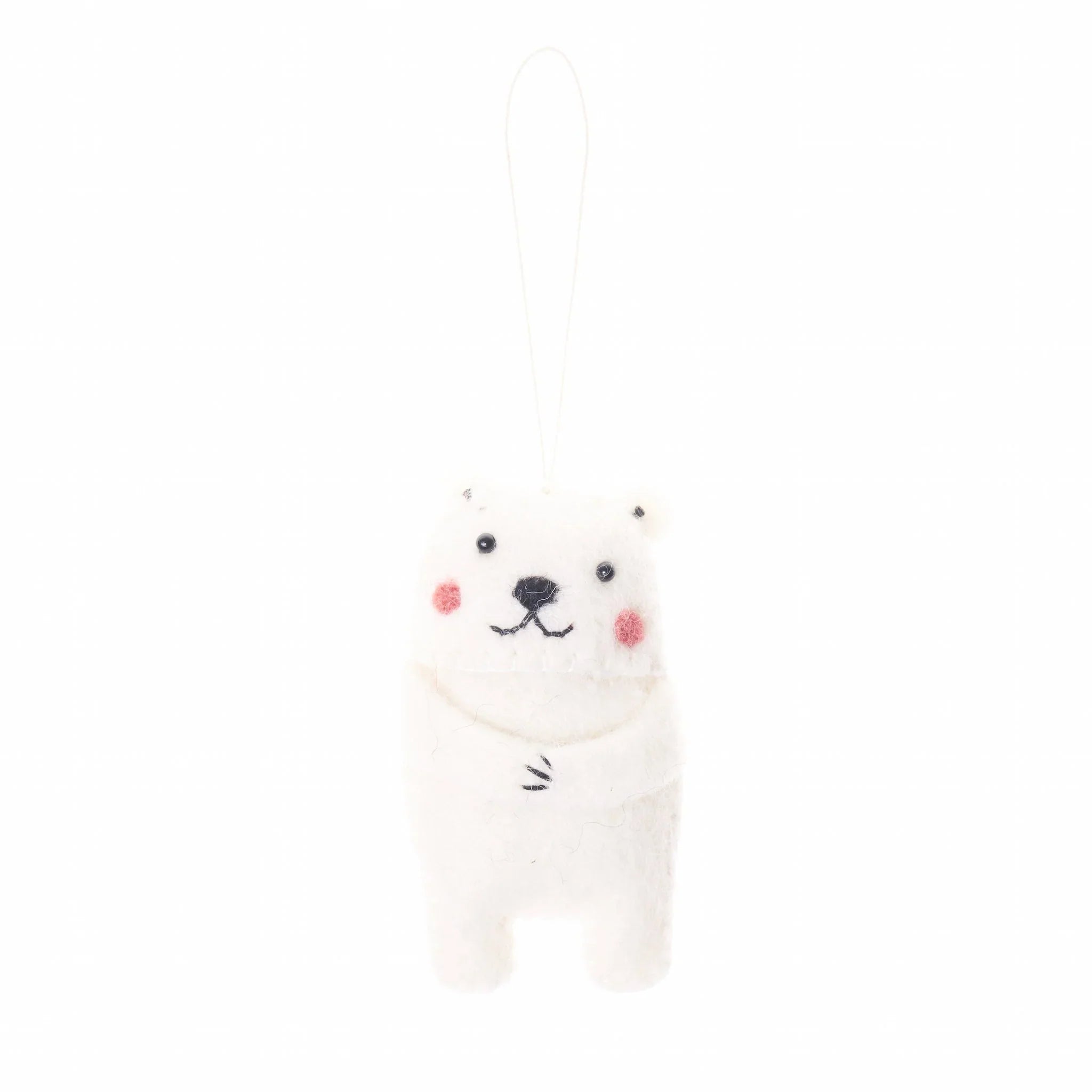 Felt Arctic Animal Ornaments