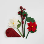 Mini Felt Hanging Bouquets