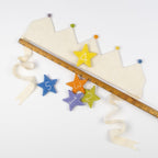 Felt Birthday Crown White