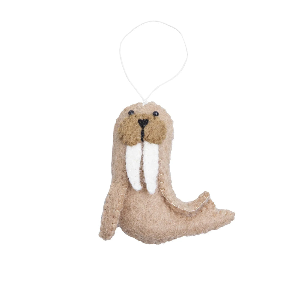 Felt Arctic Animal Ornaments