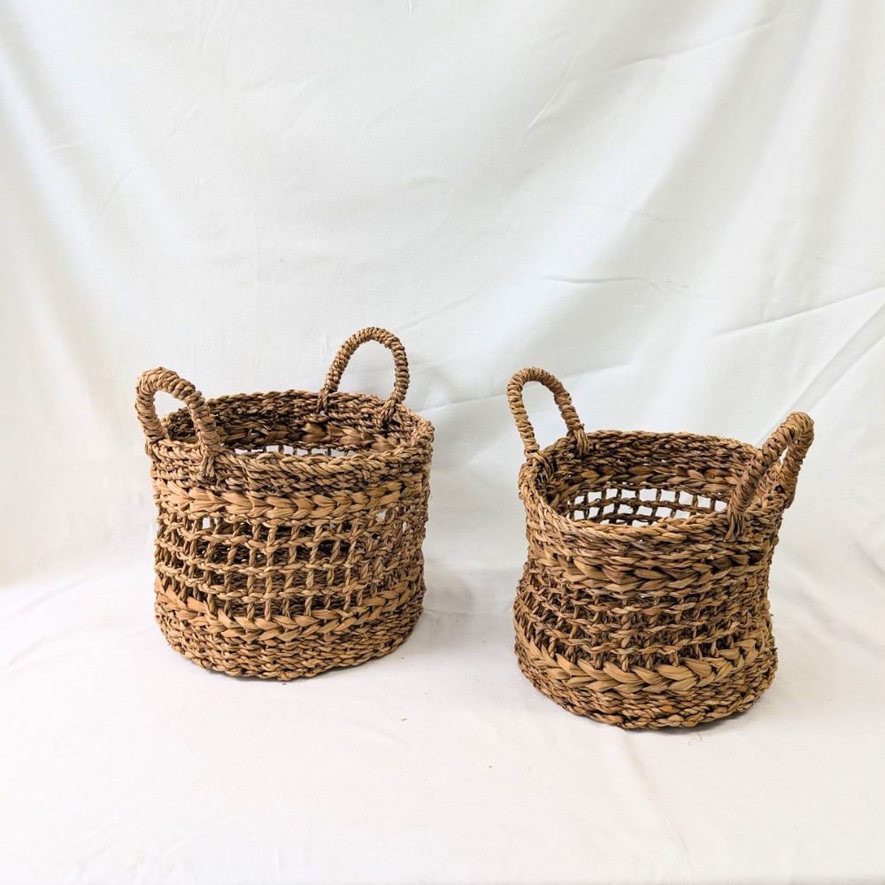 Open Weave Storage Basket