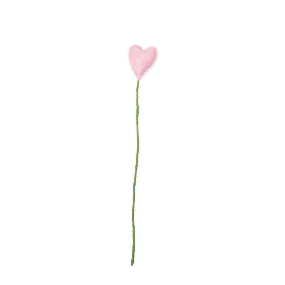 Felt Heart Stems