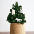 Felt Arctic Animal Ornaments