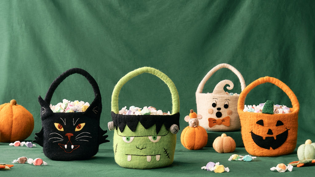 Felt Halloween Bucket Jack