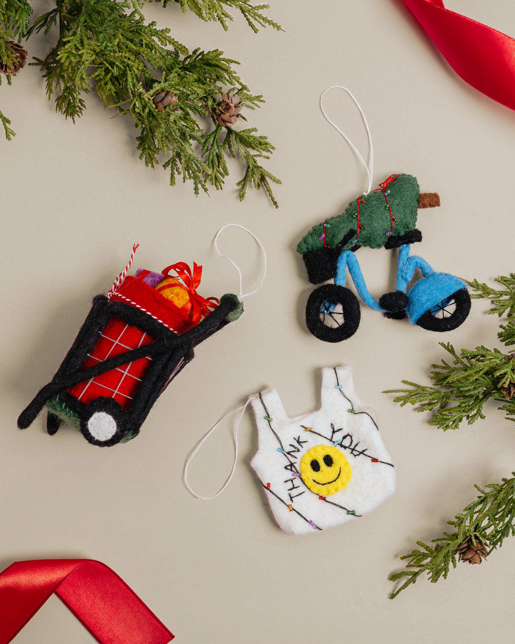 Tree City Bike Ornament