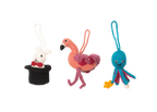 Party Animal Knit Ornaments