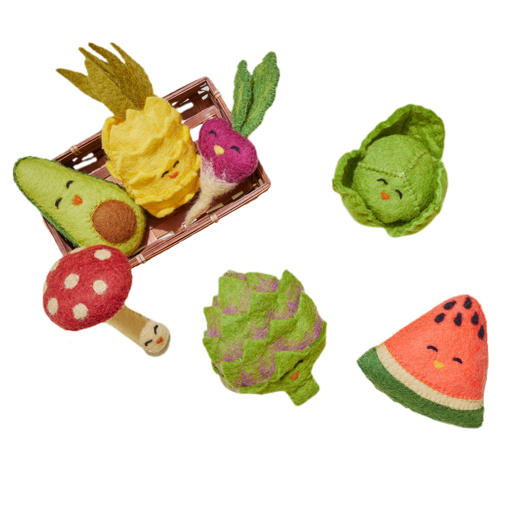Felt Food Ornaments