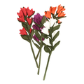 Felt Indian Paintbrush Flowers