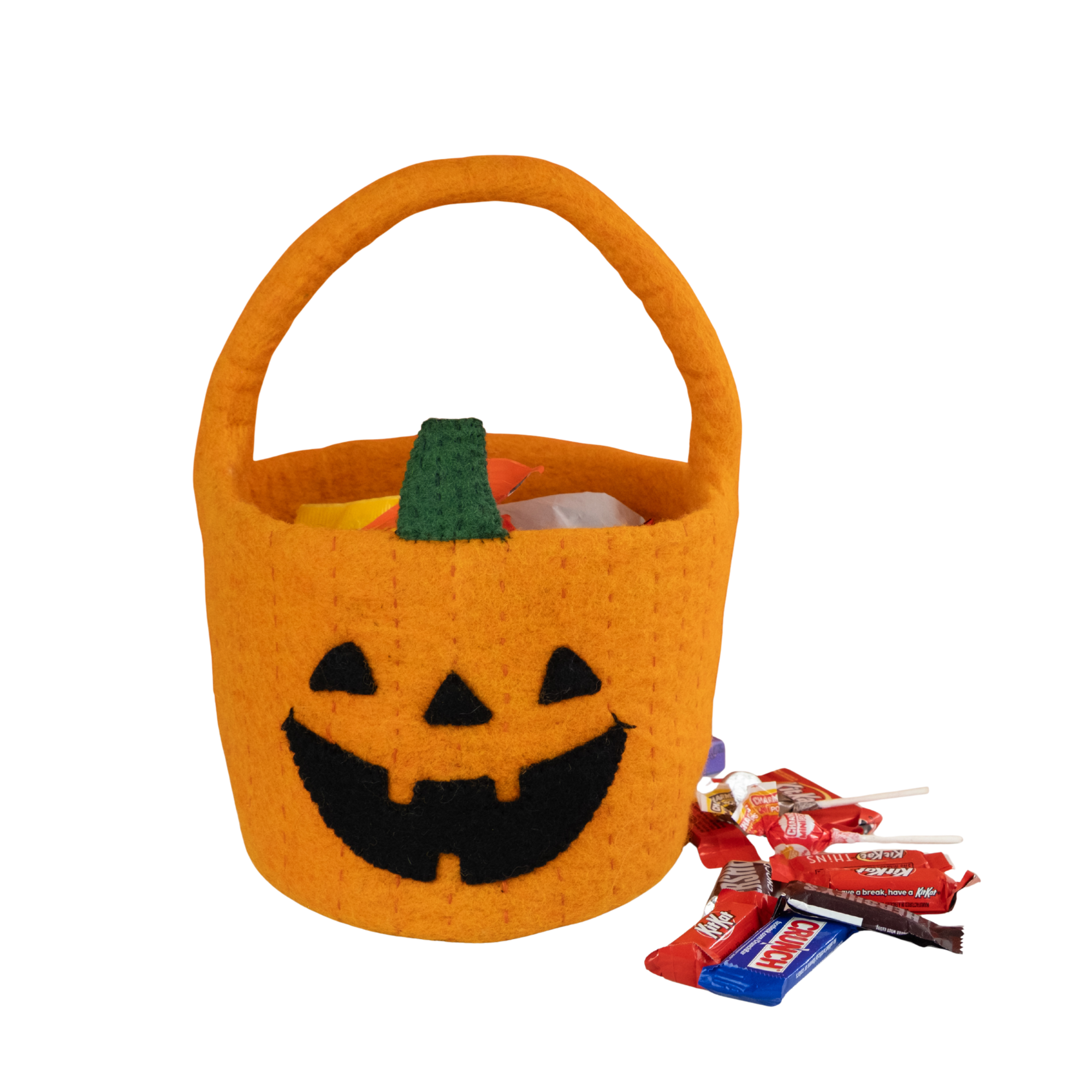 Felt Halloween Bucket Jack