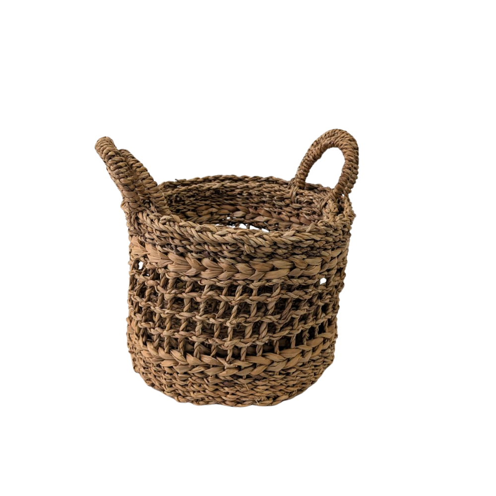 Open Weave Storage Basket