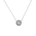 Raw Edge Diamond Necklace