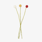Beaded Craspedia Accent Stem