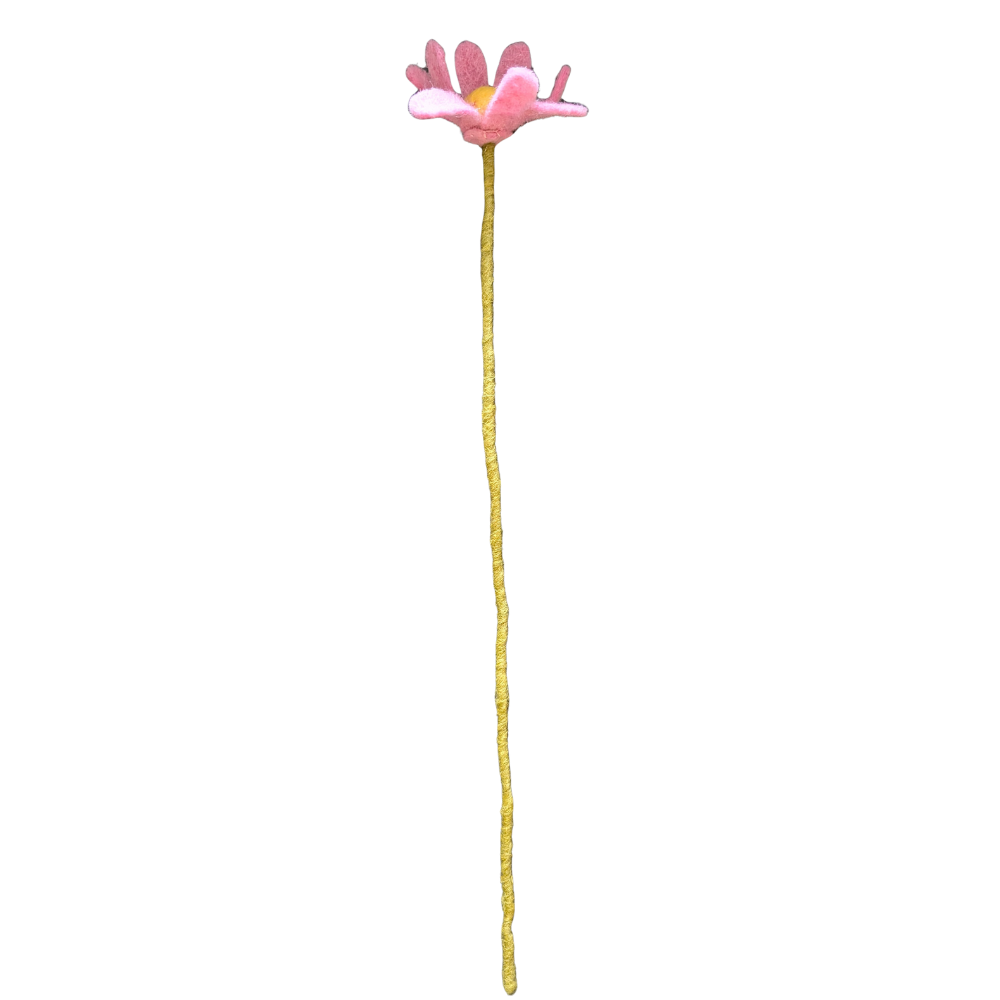 Felt Daisy Accent Stem