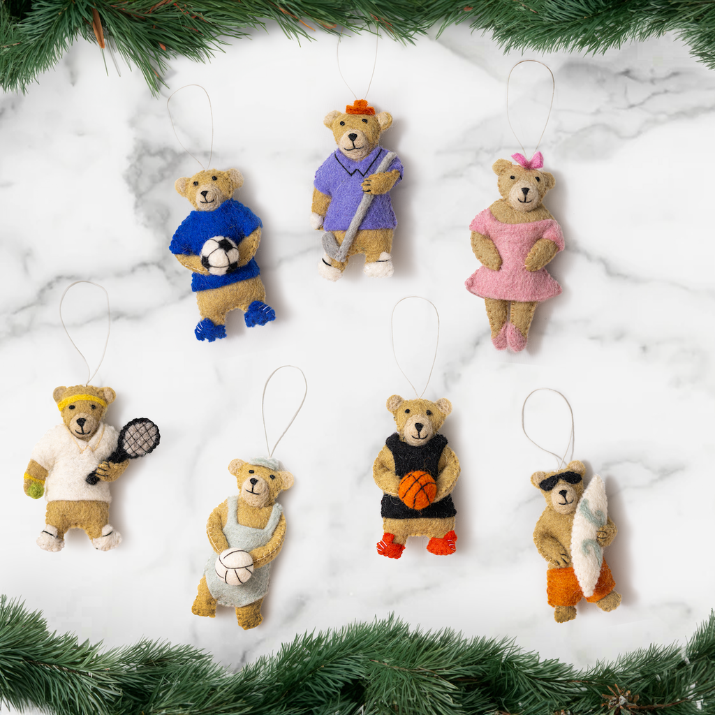 Felt Bear Sport aments
