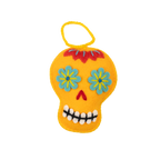 Felt Sugar Skull Ornament