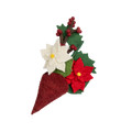 Mini Felt Hanging Bouquets