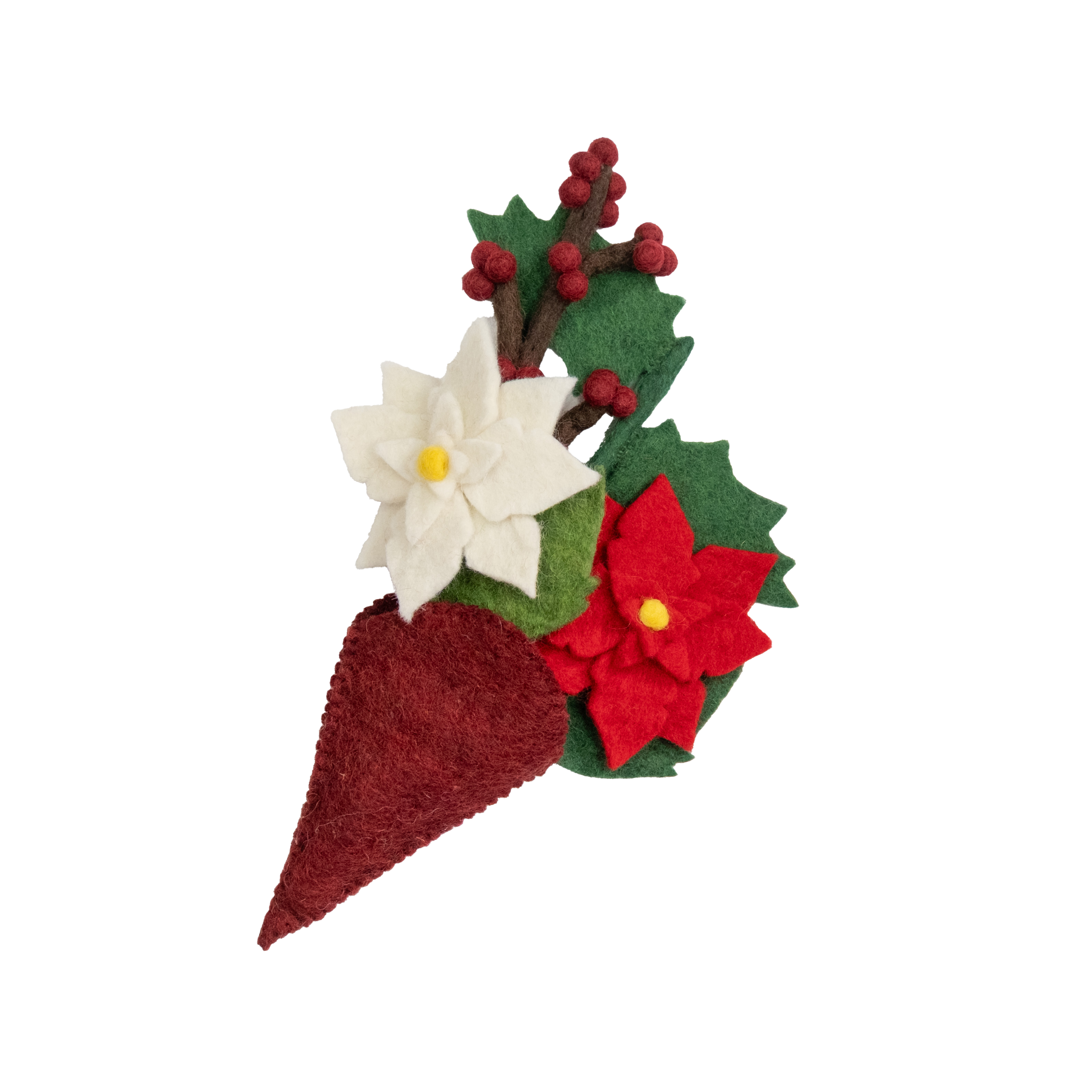 Mini Felt Hanging Bouquets