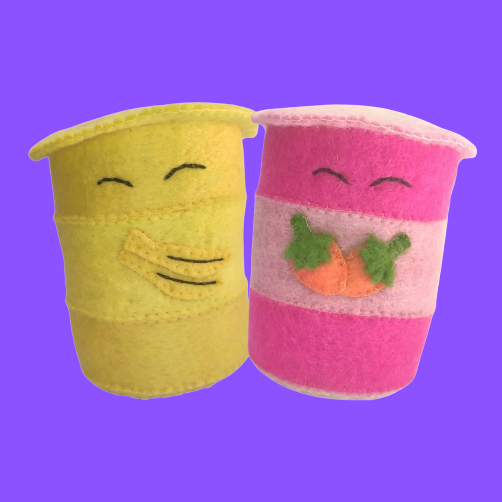 Strawberry Banana Yogurt Toys