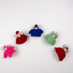 Santa Hat Mouse Ornament