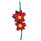 Felt Poinsettia Gift Wrap