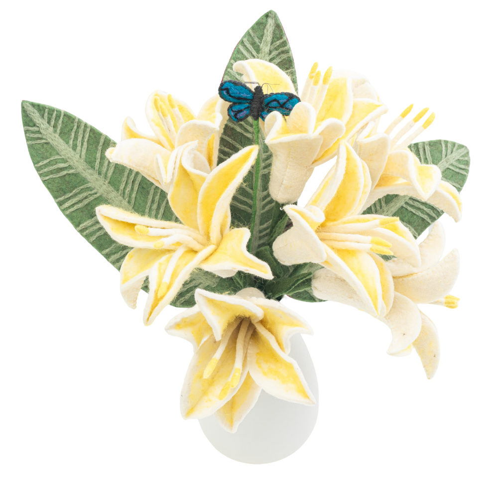Felt Easter Lily