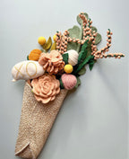 Felt Blooming Rose Stem