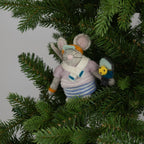 Pickle Ball Mouse Ornament