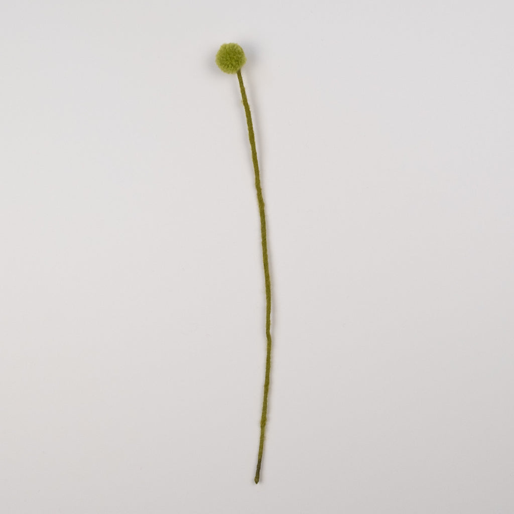 Felt Craspedia Stem