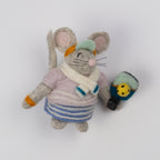 Pickle Ball Mouse Ornament