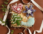 Embroidered Holiday Ornaments