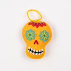 Felt Sugar Skull Ornament