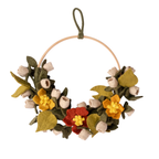 Harvest Half Wreath